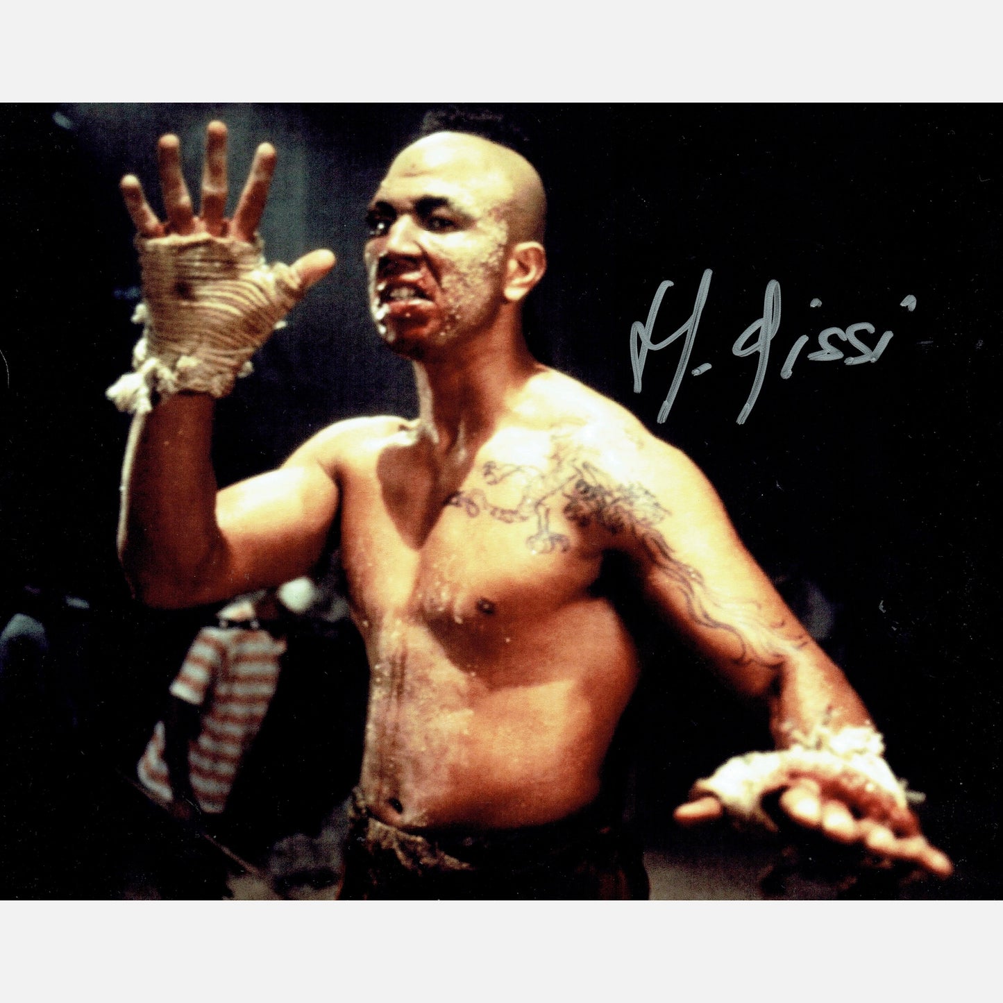 MICHAEL QISSI autograph ACOA signed 8x10 photography 8x10