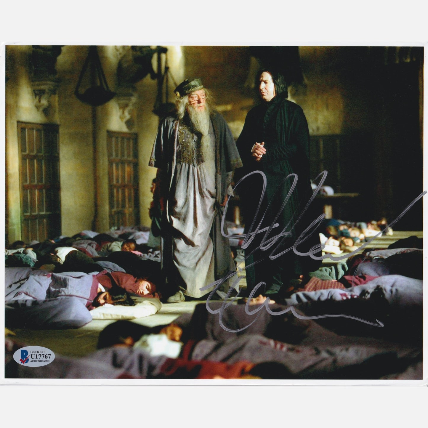 Autograf MICHAEL GAMBON Certyfikat ACOA 20x25 cm HARRY POTTER
