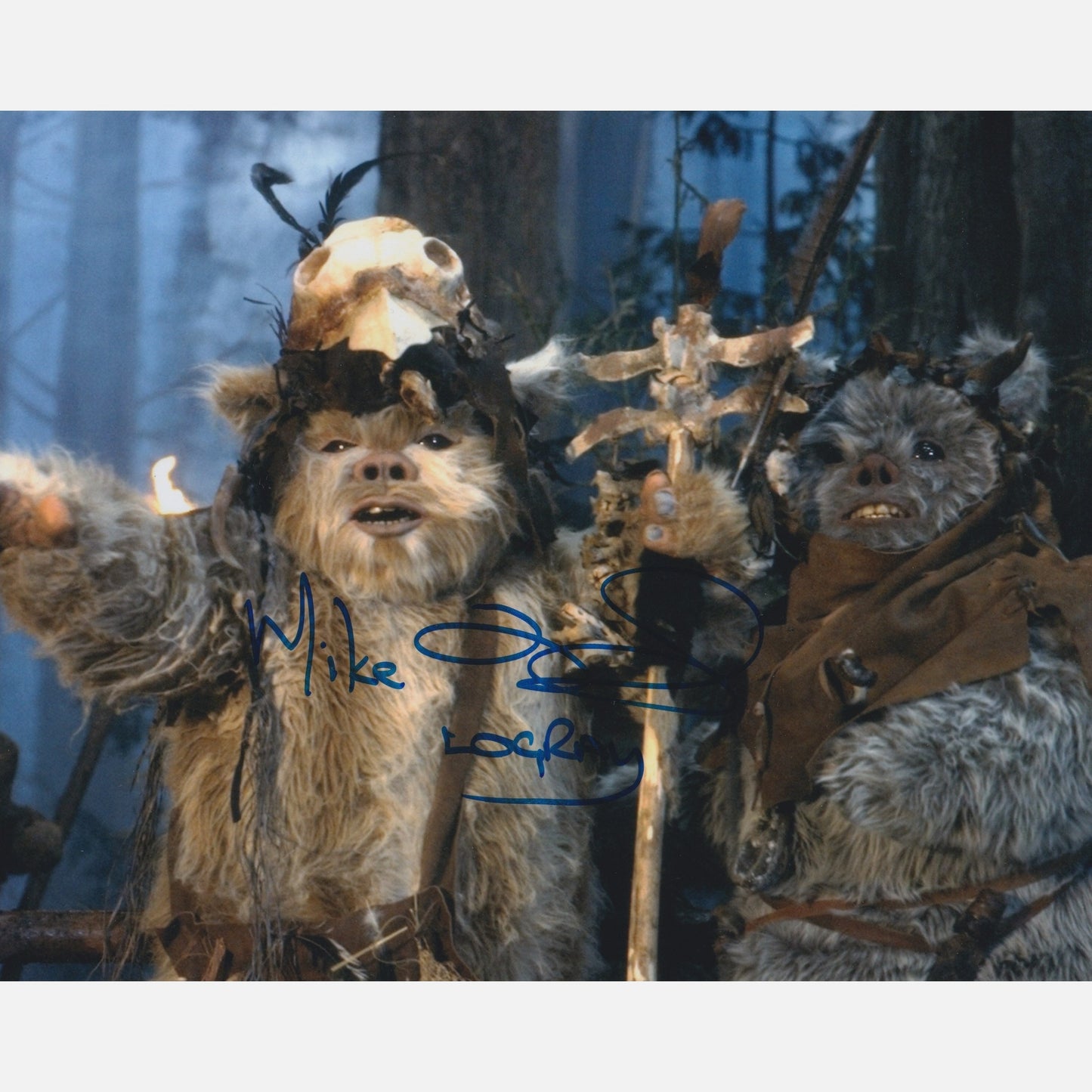 MIKE EDMONDS autograph ACOA signed 8x10 photography STAR WARS 8x10