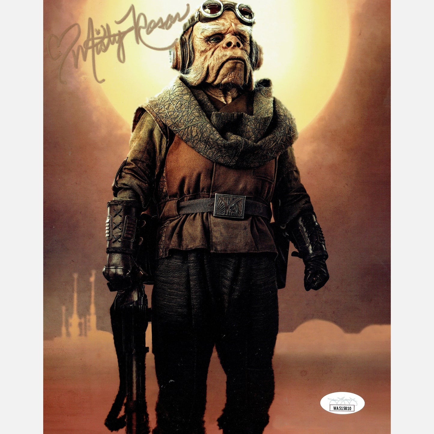 MISTY ROSAS autograph JSA signed 8x10 photography STAR WARS 8x10