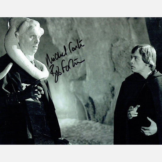 Autograf MICHAEL CARTER Certyfikat ACOA 20x25 cm GWIEZDNE WOJNY