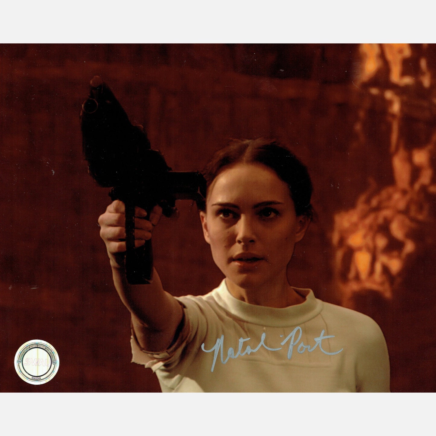 NATALIE PORTMAN autograph ACOA signed 8x10 photography STAR WARS 8x10