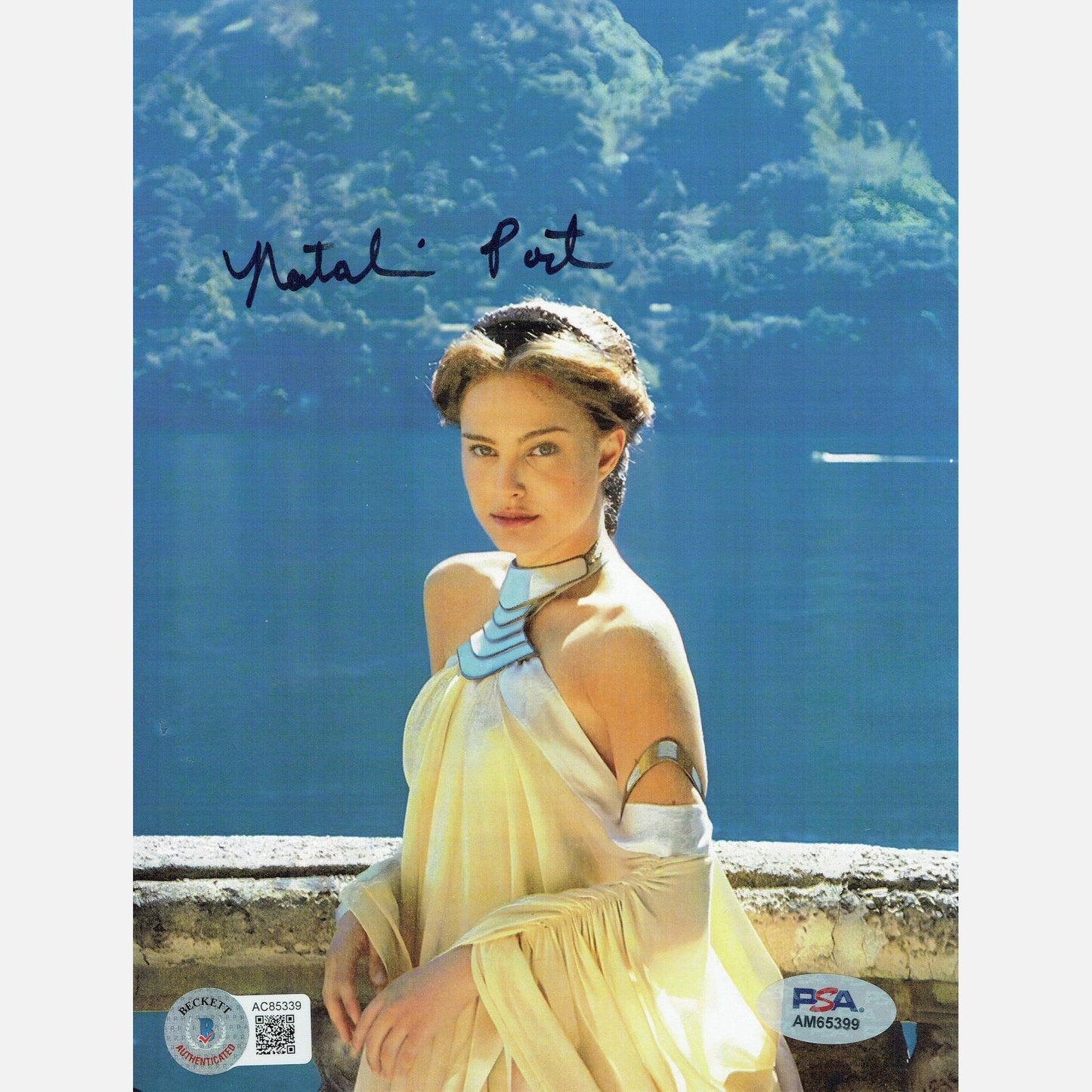NATALIE PORTMAN autograph PSA & BECKETT signed 6x8 photography STAR WARS 8x10