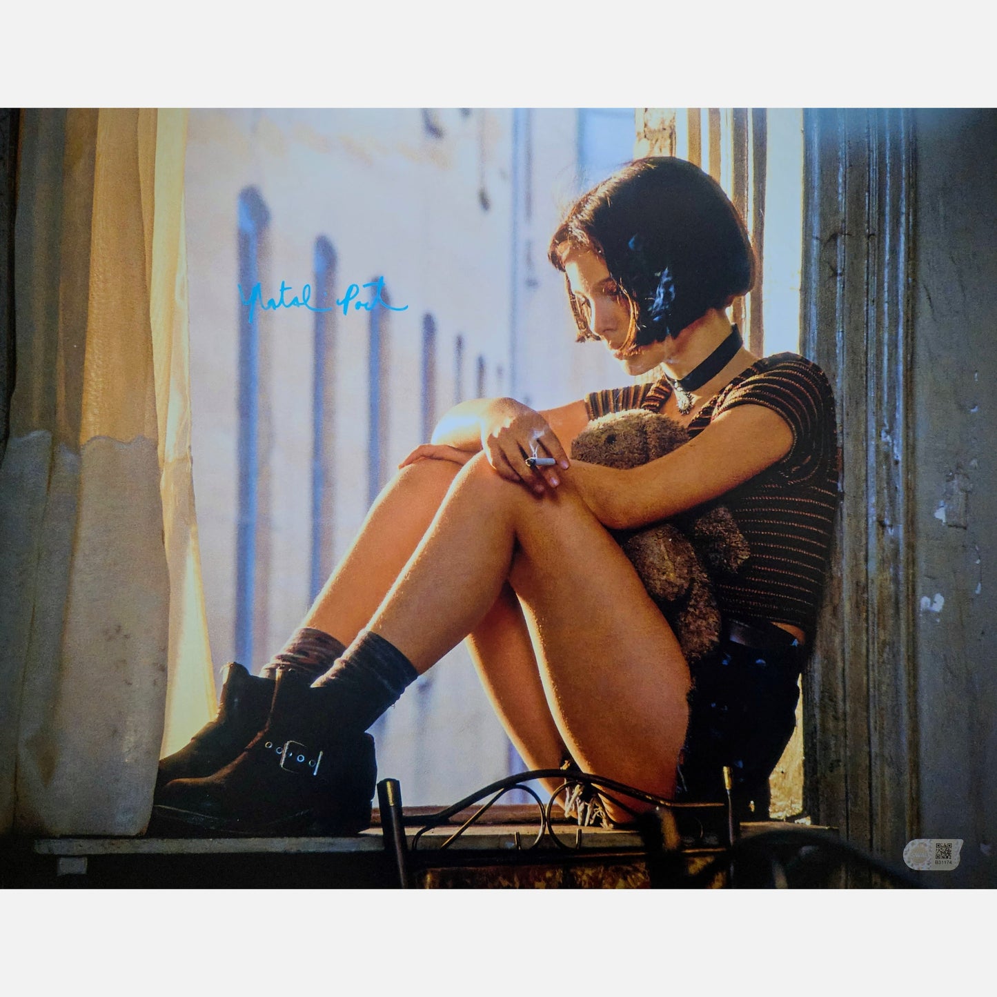 NATALIE PORTMAN autograph SWAU signed 16x20 photography LEON THE PROFFESIONAL 16x20