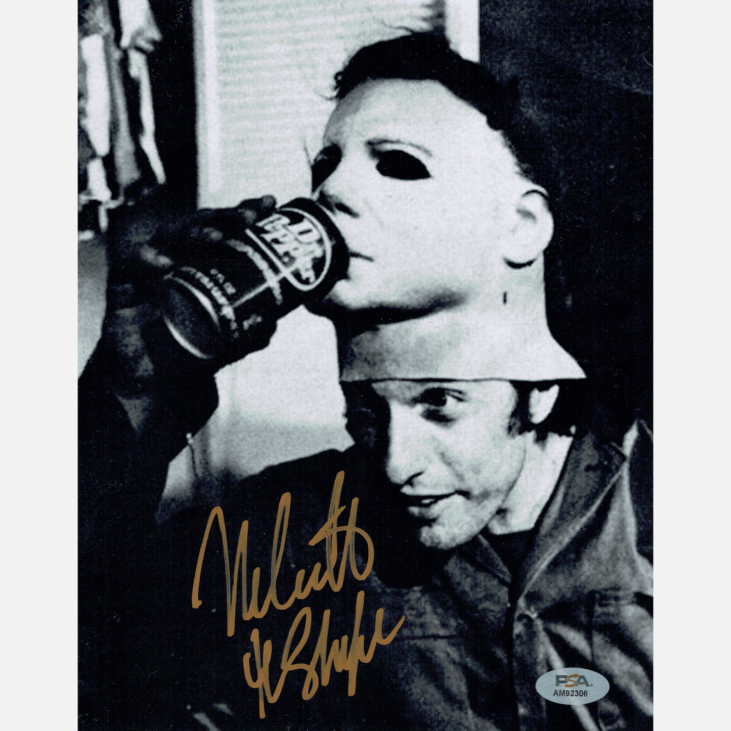 NICK CASTLE autograph PSA signed 8x10 photography HALLOWEEN 8x10