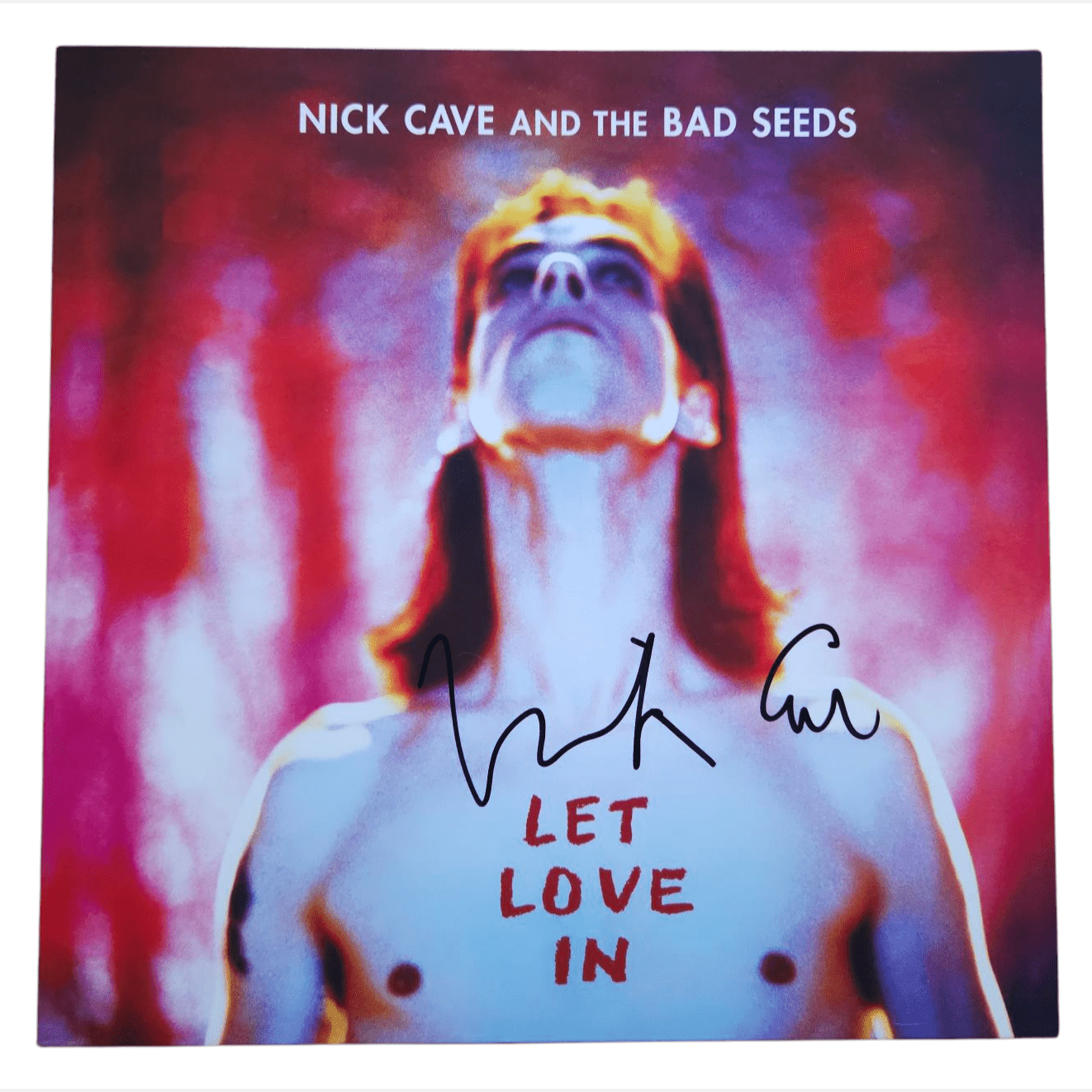 Autograf NICK CAVE Certyfikat ACOA Płyta winylowa
