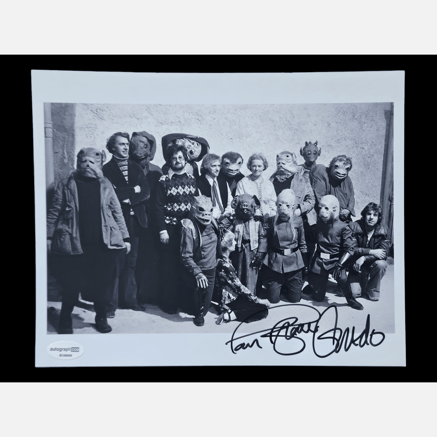 PAUL BLAKE autograph ACOA signed 8x10 photography STAR WARS 8x10