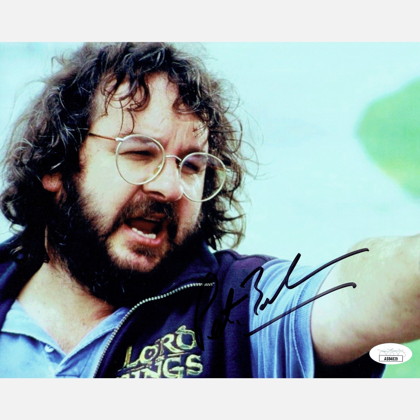 PETER JACKSON autograph JSA signed 8x10 photography LORD OF THE RINGS 8x10