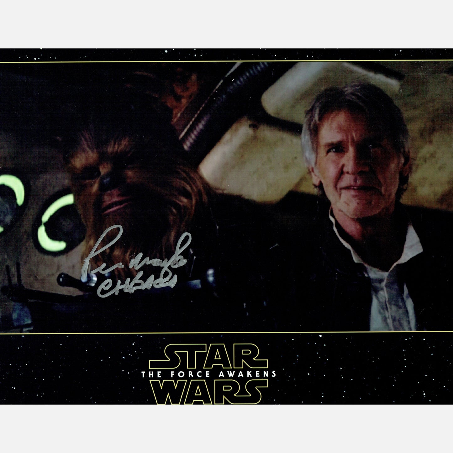 PETER MAYHEW autograph ACOA signed 11x14 photography STAR WARS 11X14