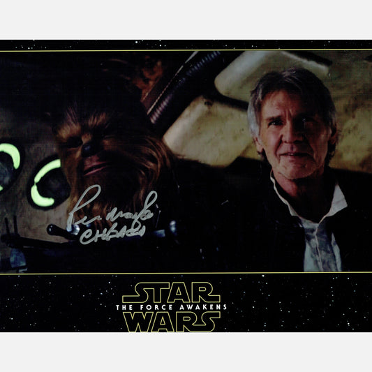 PETER MAYHEW autograph ACOA signed 11x14 photography STAR WARS 11X14