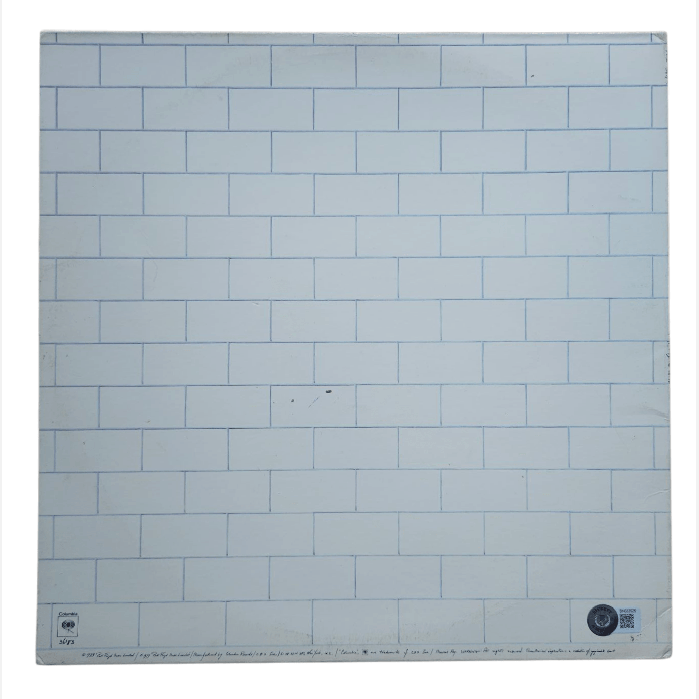 Autograf PINK FLOYD - NICK MASON Certyfikat ACOA Płyta winylowa The Wall