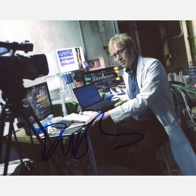 RHYS IVANS autograph ACOA signed 8x10 photography SPIDERMAN 8x10