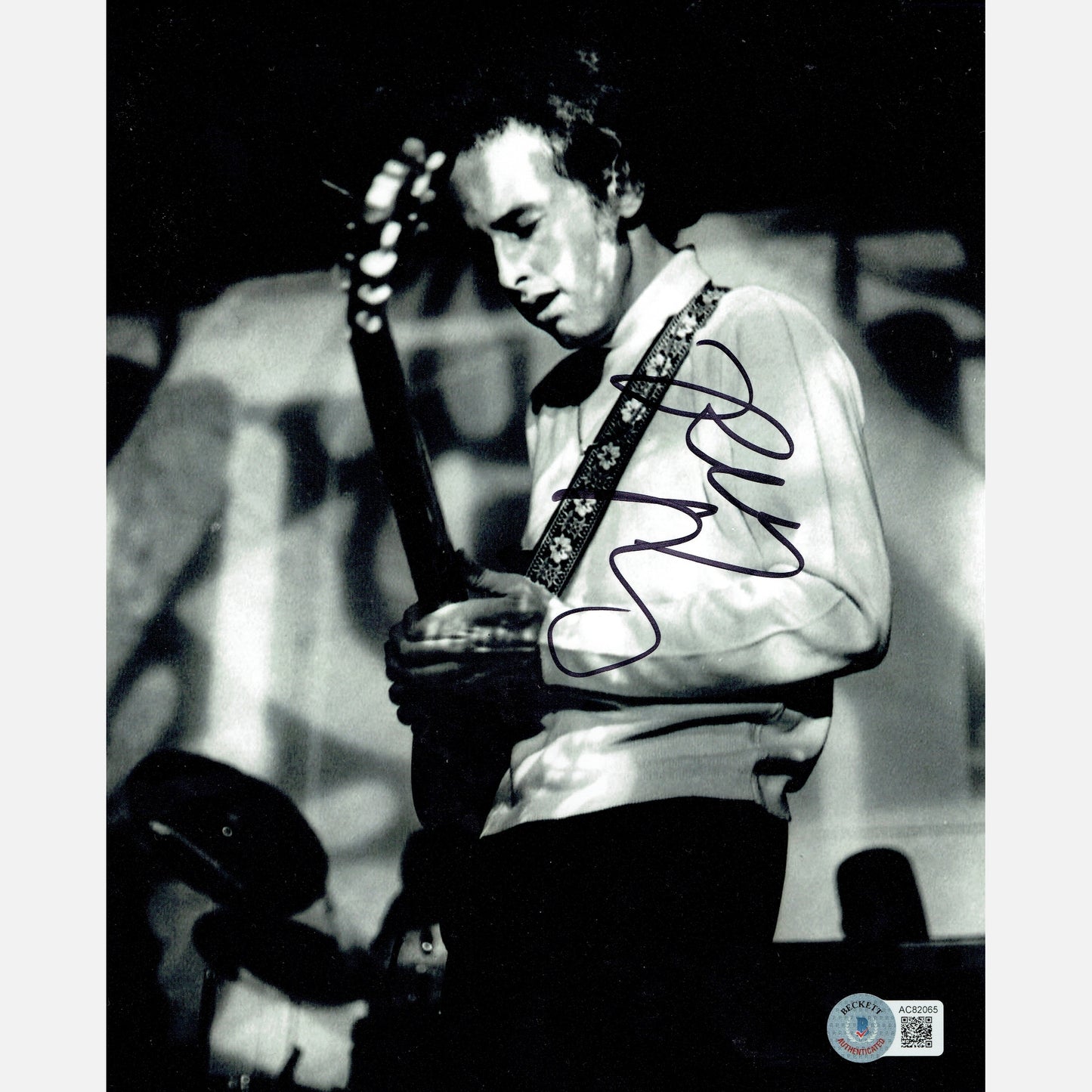 ROBBY KRIEGER autograph ACOA signed 8x10 photography THE DOORS 8x10