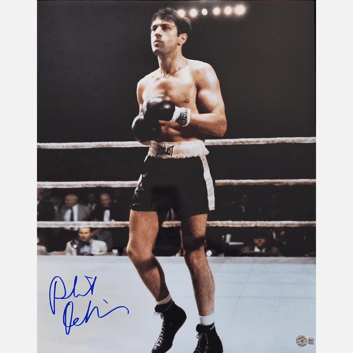 ROBERT DE NIRO autograph BECKETT signed 16x20 photography RAGING BULL 16x20