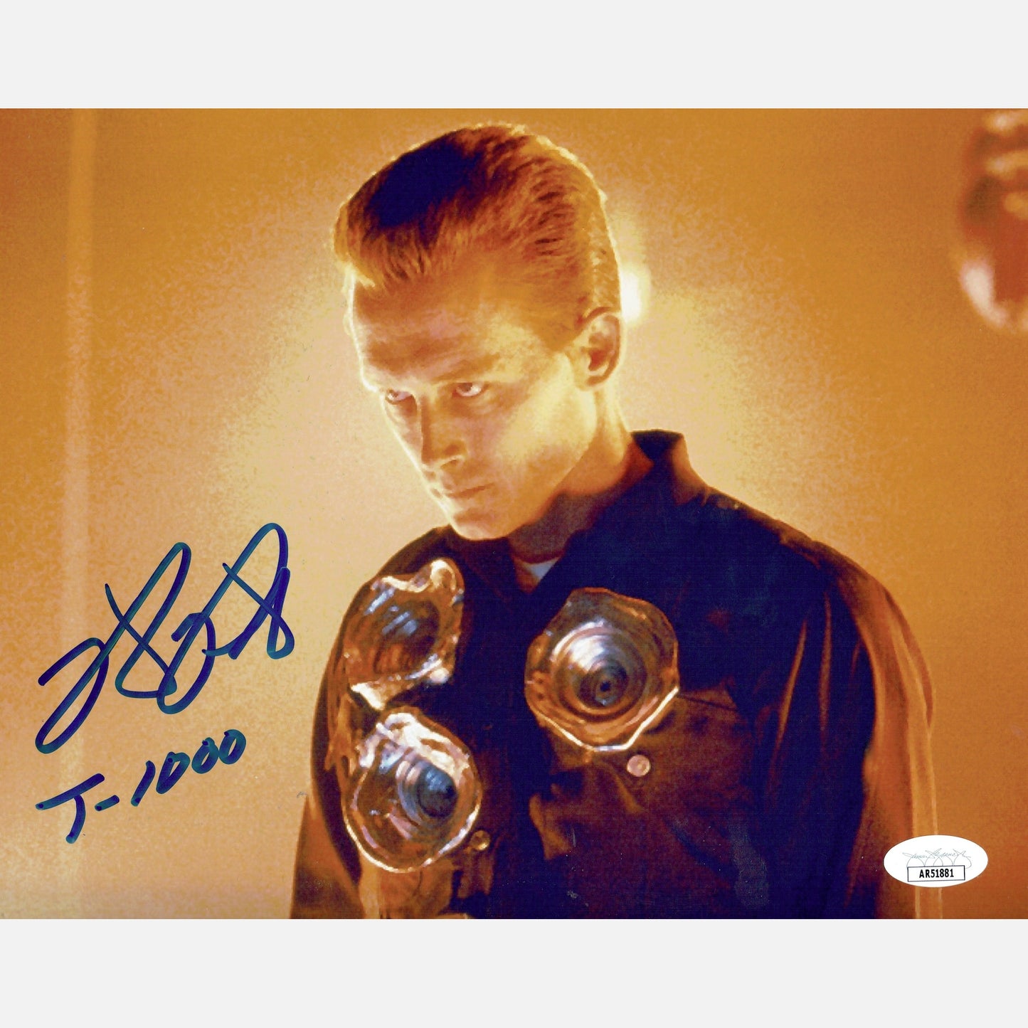 ROBERT PATRICK autograph ACOA signed 8x10 photography TERMINATOR 2 8x10