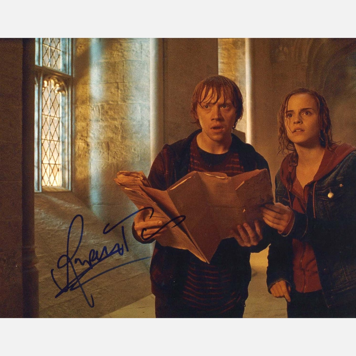 RUPERT GRINT autograph ACOA signed 8x10 photography HARRY POTTER 8x10