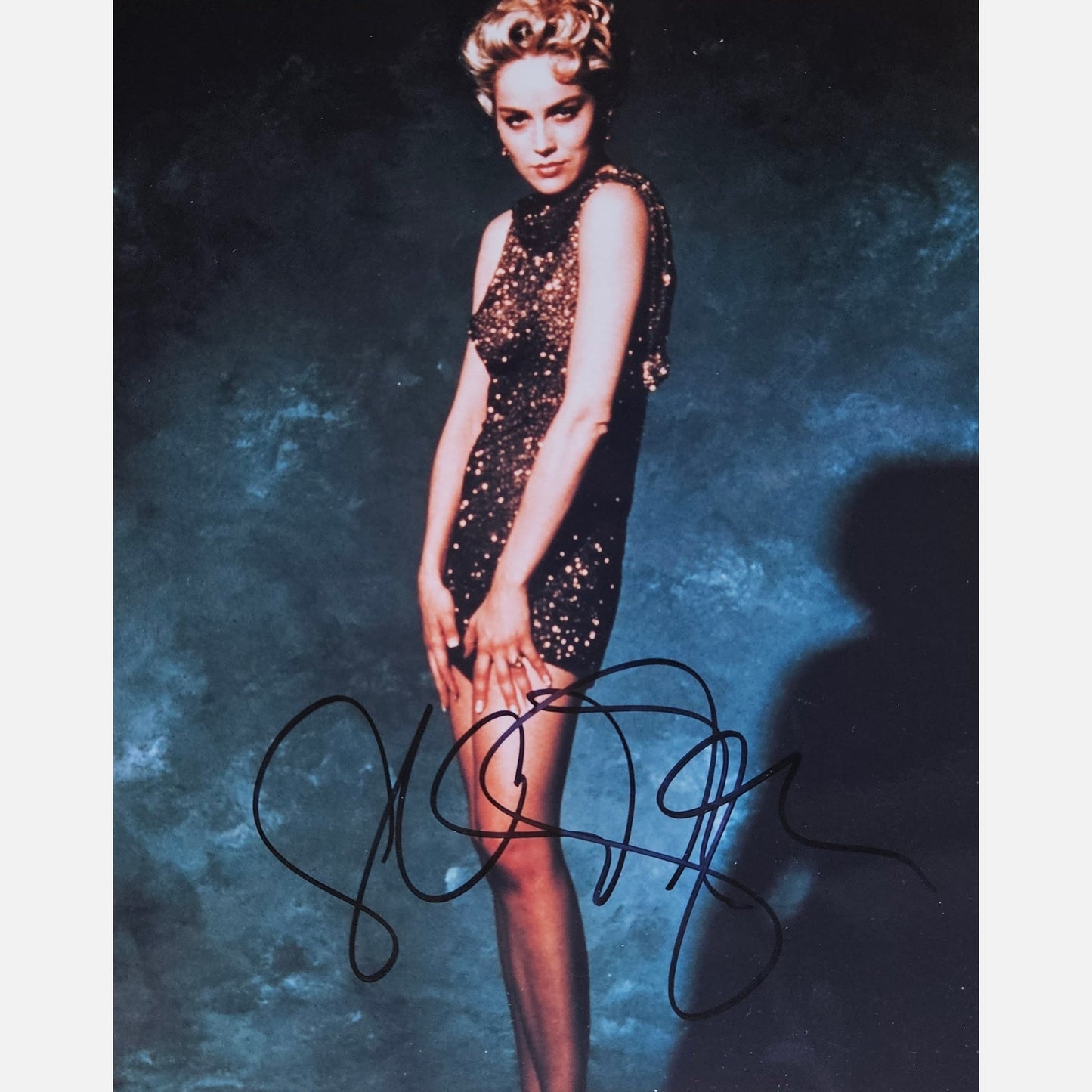 SHARON STONE autograph ACOA signed 8x10 photography BASIC INSTINCT 2 8x10