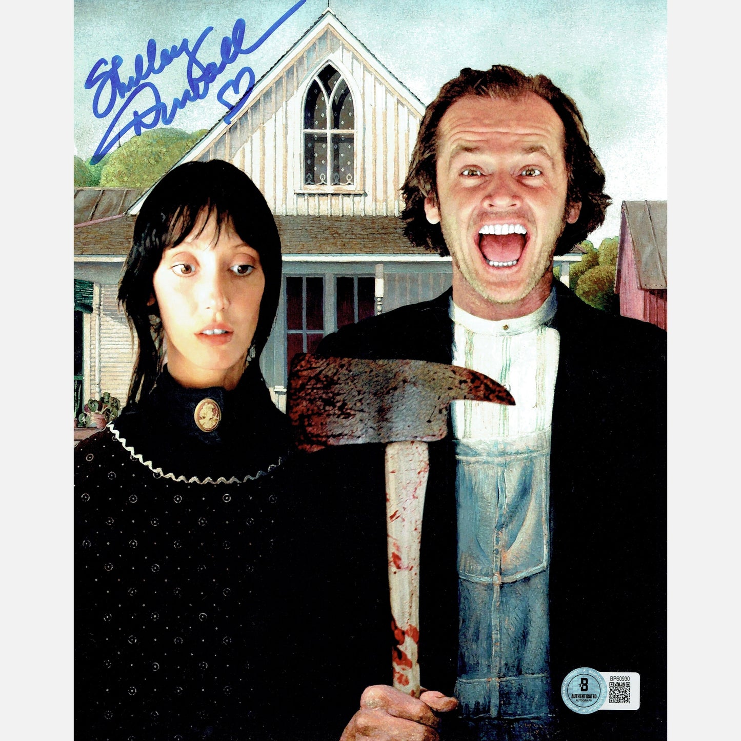 SHELLEY DUVALL autograph Beckett signed 8x10 photography THE SHINING 8x10