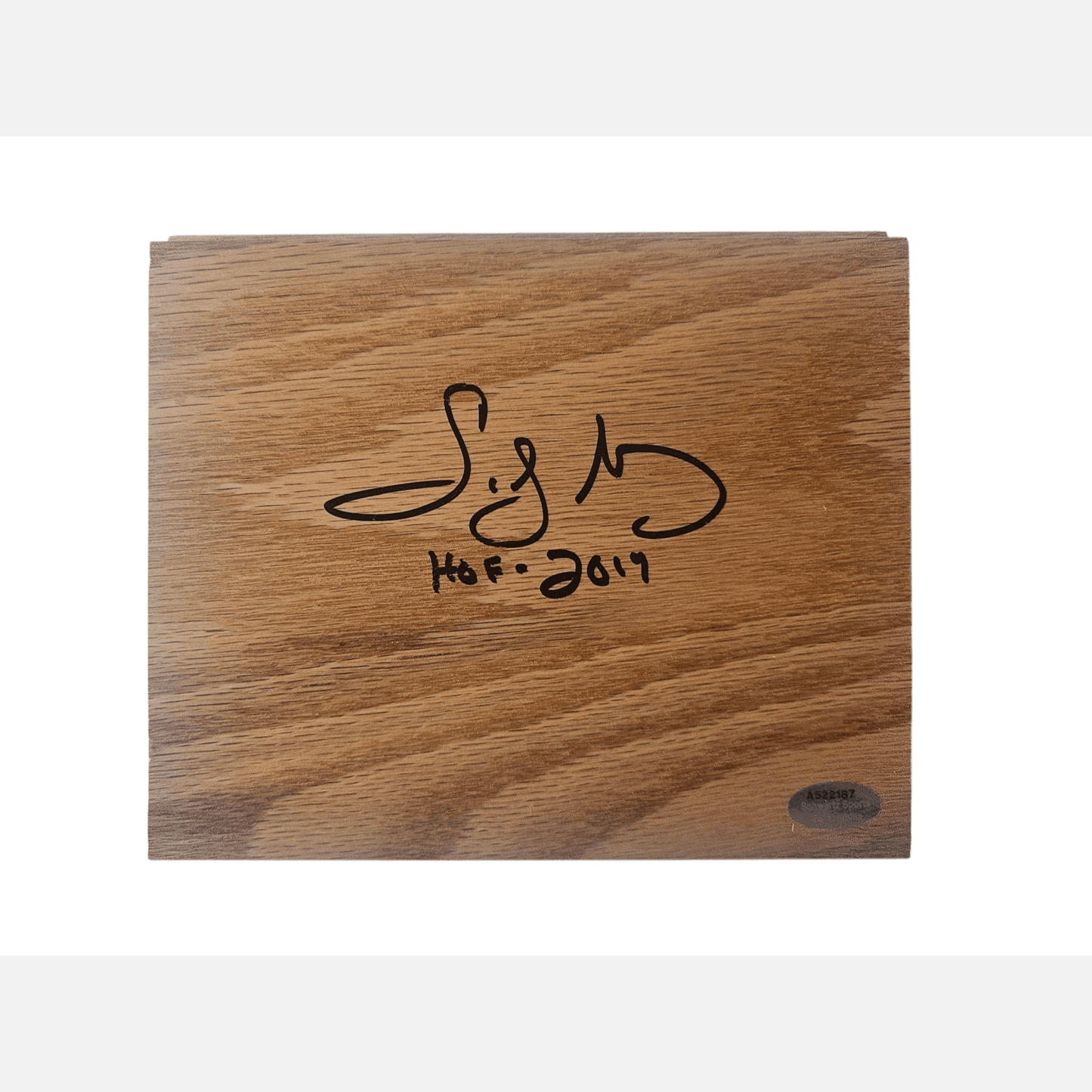 SIDNEY MONCRIEF autograph SCHWARTZ SPORTS COA signed 5x6 Floor Piece HOF'19 NBA Memorabilia