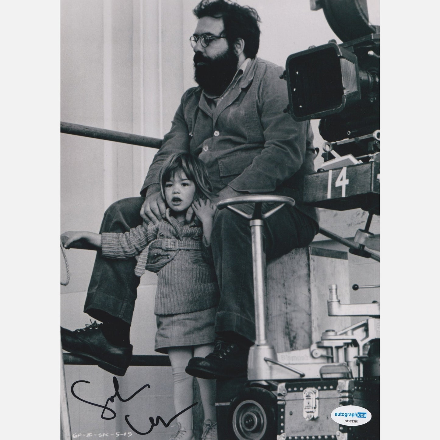 SOPHIA COPPOLA autograph ACOA signed 8x11 photography 8x10