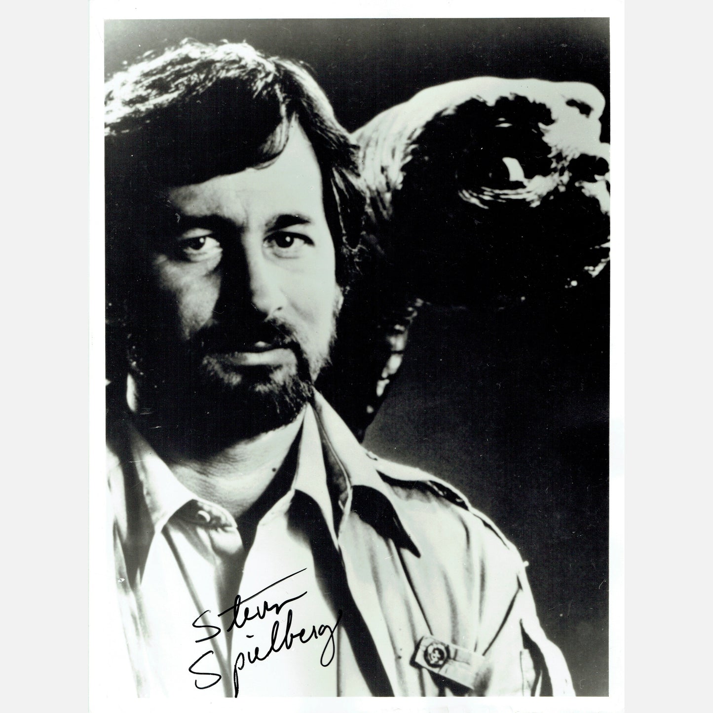 STEVEN SPIELBERG autograph ACOA signed 6x9 photography 6x9