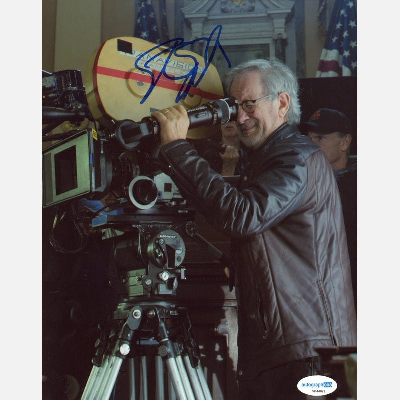 STEVEN SPIELBERG autograph ACOA signed 8x10 photography 8x10