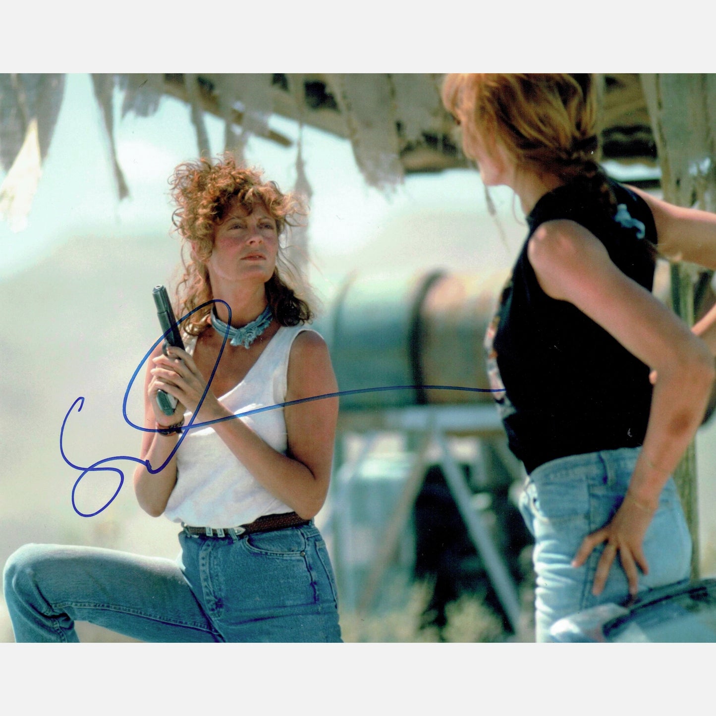 SUSAN SARANDON autograph ACOA signed 8x10 photography THELMA & LOUISE 8x10