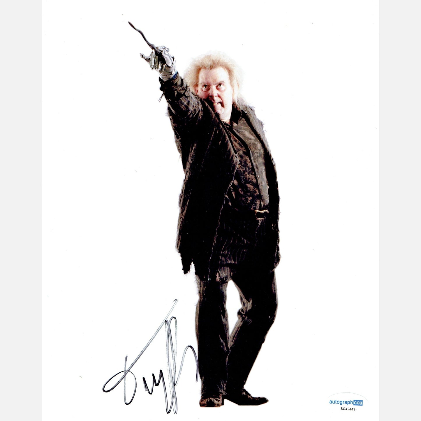TIMOTHY SPALL autograph ACOA signed 8x10 photography HARRY POTTER 8x10