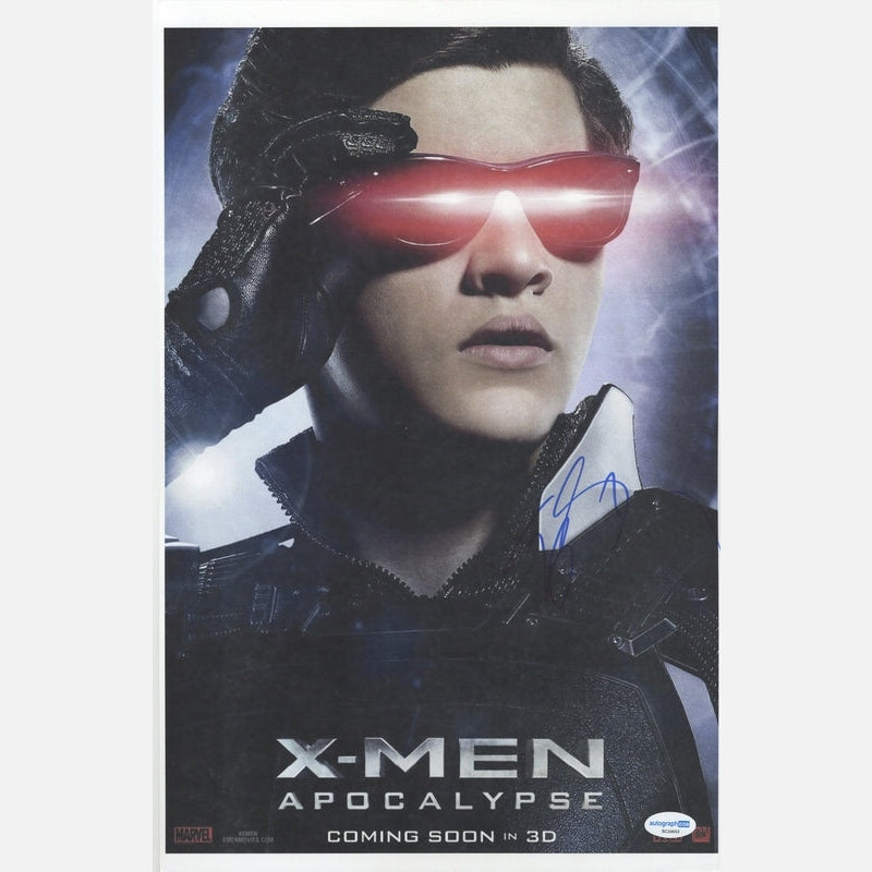 TYE SHERIDAN autograph ACOA signed 11x17 poster X-MEN 11x17