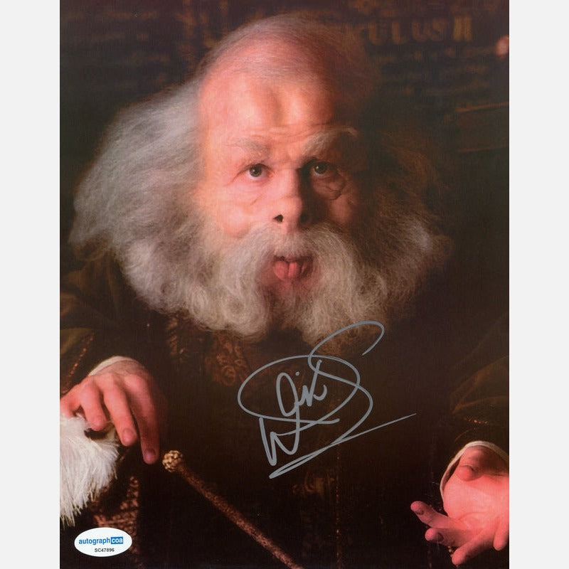 WARWICK DAVIS autograph ACOA signed 8x10 photography HARRY POTTER 8x10