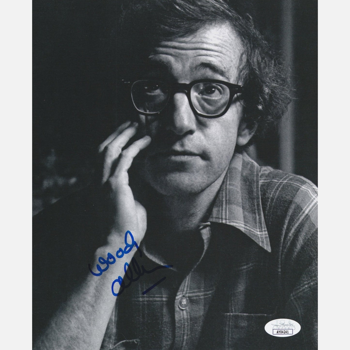 WOODY ALLEN autograph JSA signed 8x10 photography 8x10