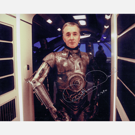 Autograf ANTHONY DANIELS Certyfikat ACOA 20x25 cm GWIEZDNE WOJNY