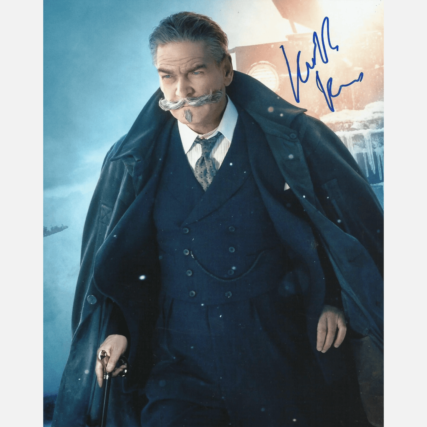 Autograf KENNETH BRANAGH Certyfikat ACOA 20x25 cm