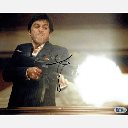 AL PACINO autograph Beckett signed 8x10 photography Scarface 8X10