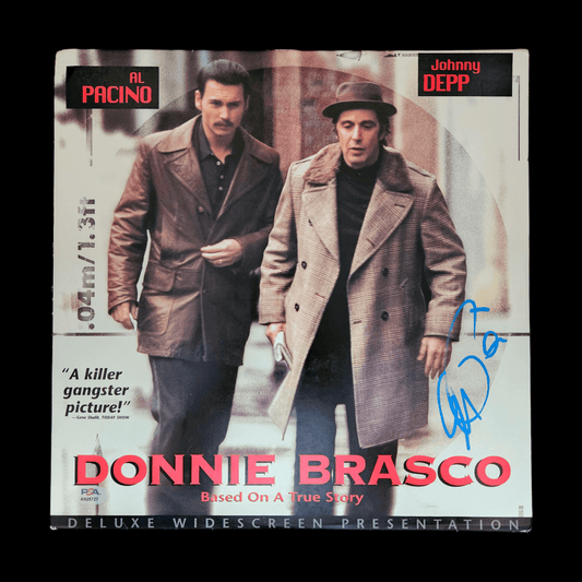 AL PACINO autograph PSA & ACOA signed Laser Disk DONNIE BRASCO Memorabilia