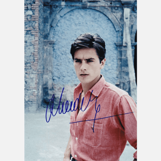 ALAIN DELON autograph AFTAL/ACOA signed 7x10 photography 8x10