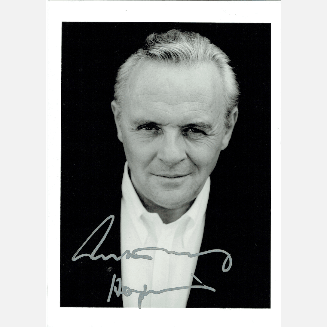 ANTHONY HOPKINS autograph ACOA signed 5x7 photography 5x7