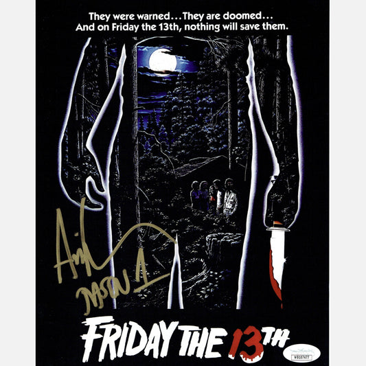 ARI LEHMAN autograph JSA signed 8x10 photography FRIDAY THE 13TH 8x10