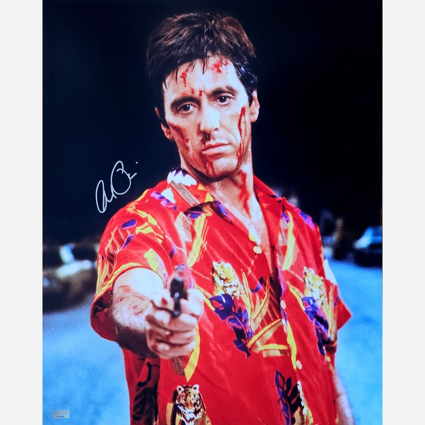 Autograf AL PACINO Certyfikat ACOA 40x50 cm SCARFACE