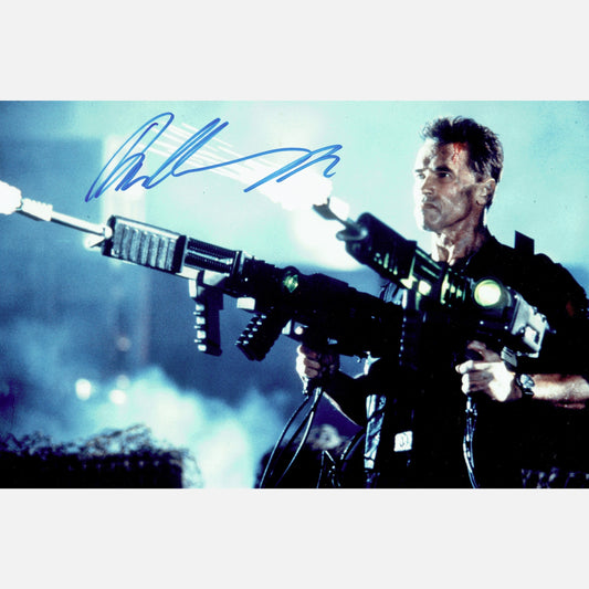 Autograf ARNOLD SCHWARZENEGGER Certyfikat ACOA 18x27 cm TERMINATOR