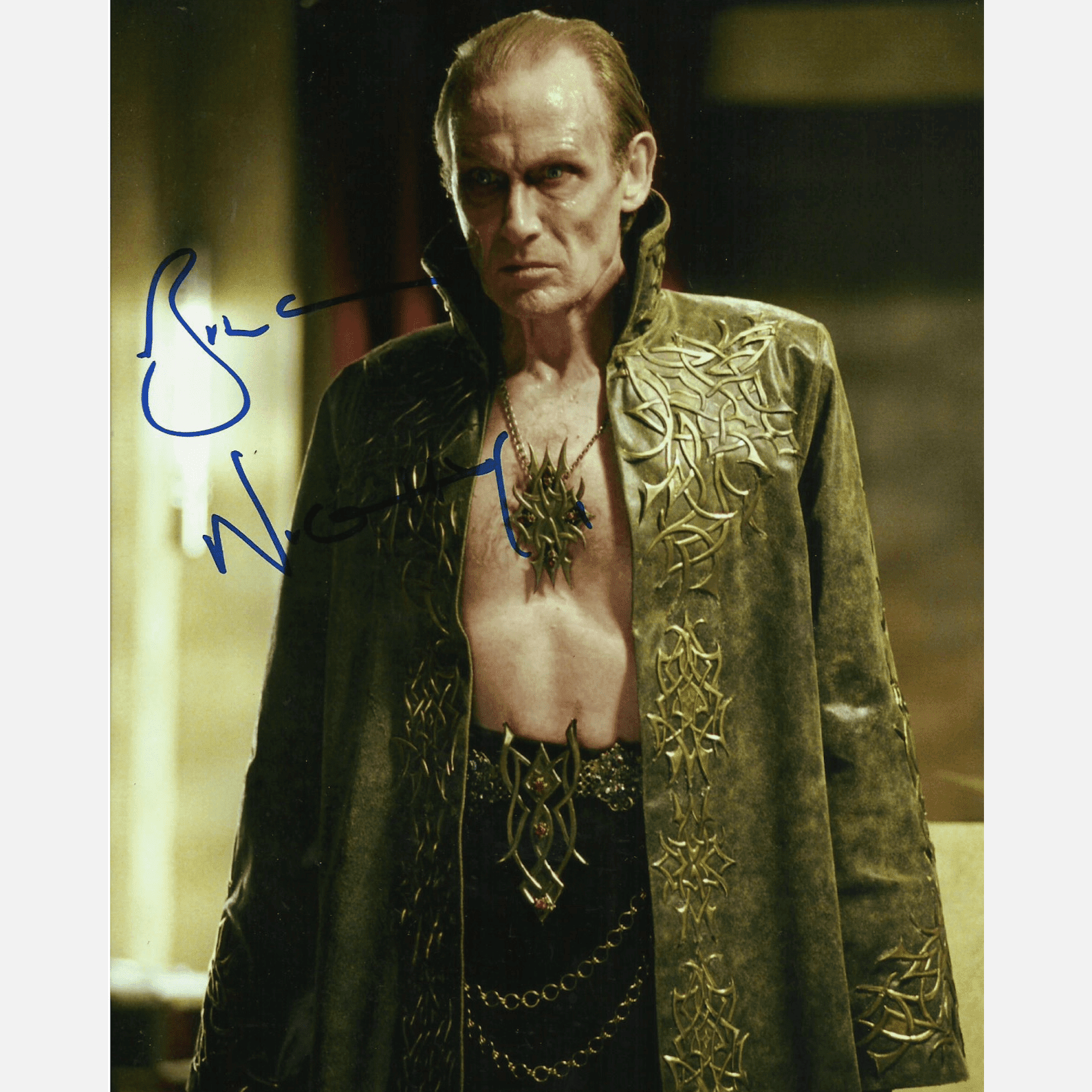 BILL NIGHTY autograph ACOA signed 8x10 photography 8x10
