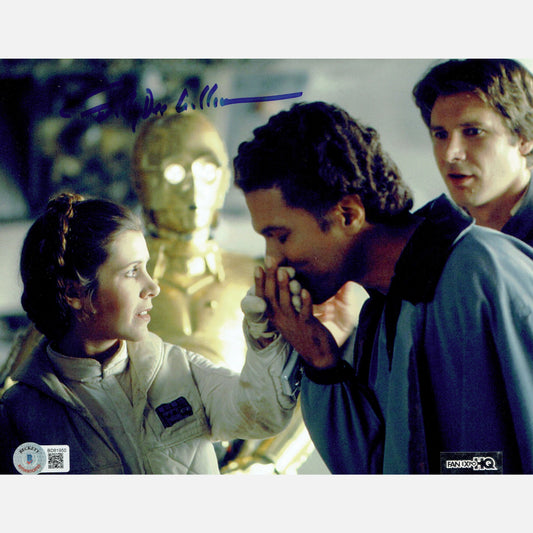 BILLY DEE WILLIAMS autograph BECKETT signed 8x10 photography STAR WARS 8x10