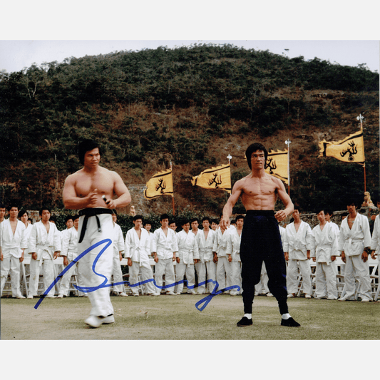 BOLO YEUNG autograph ACOA signed 8x10 photography ENTER THE DRAGON 8x10