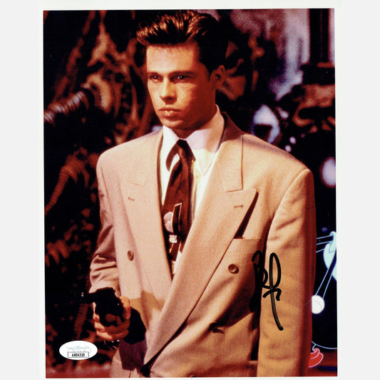 BRAD PITT autograph JSA signed 8x10 photography 8x10