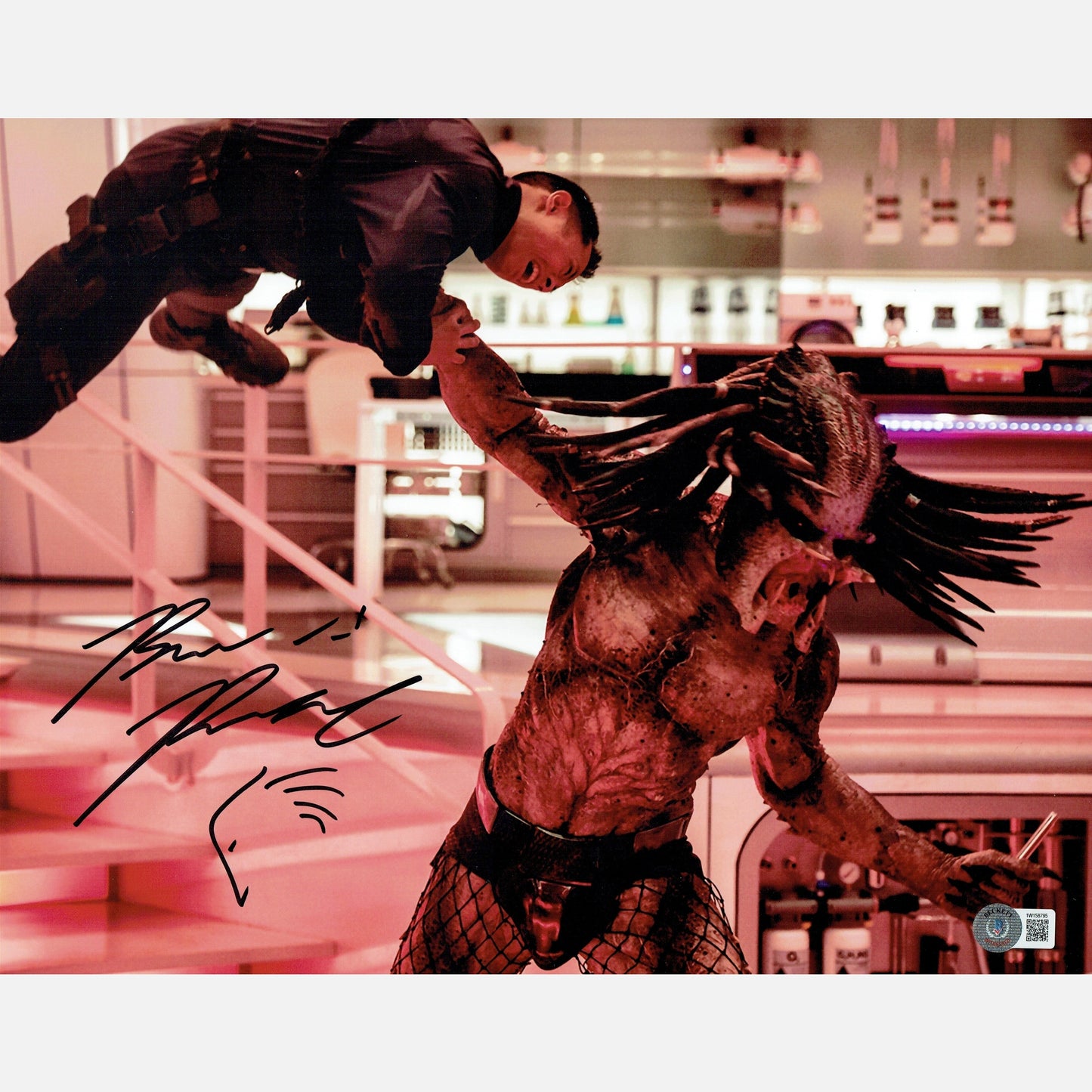 BRIAN PRINCE autograph BECKETT signed 11x14 photography PREDATOR 11x14