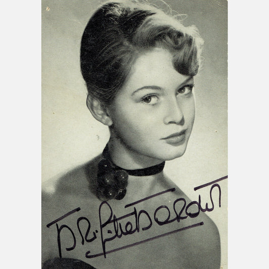 BRIGITTE BARDOT autograph ACOA signed 4x6 VINTAGE photography 4x6