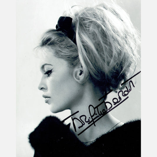 BRIGITTE BARDOT autograph ACOA signed 8x10 photography 8x10