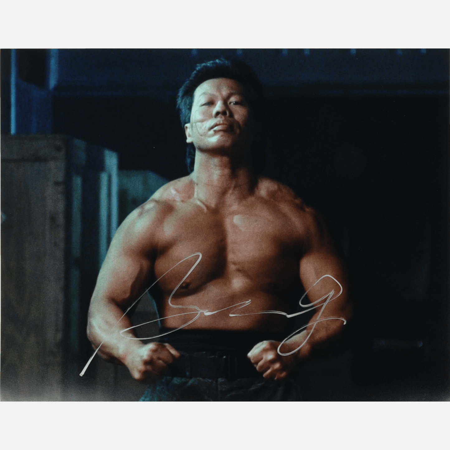 Autograf BOLO YEUNG Certyfikat ACOA 28x35 cm