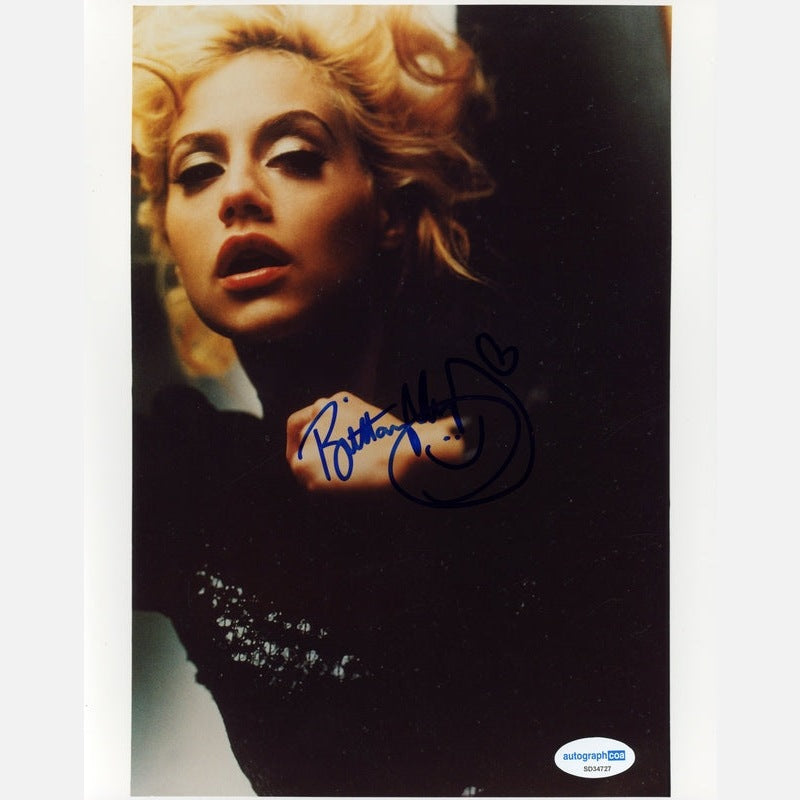 Autograf BRITTANY MURPHY Certyfikat ACOA 20x25 cm