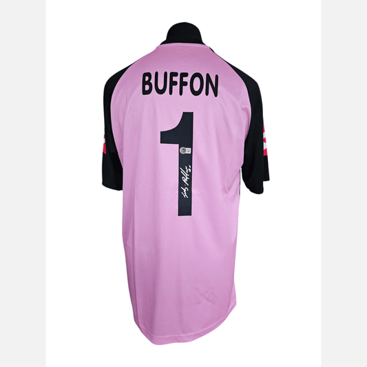Autograf GIANLUIGI BUFFON na koszulce piłkarskiej Certyfikat BECKETT Juventus Turyn